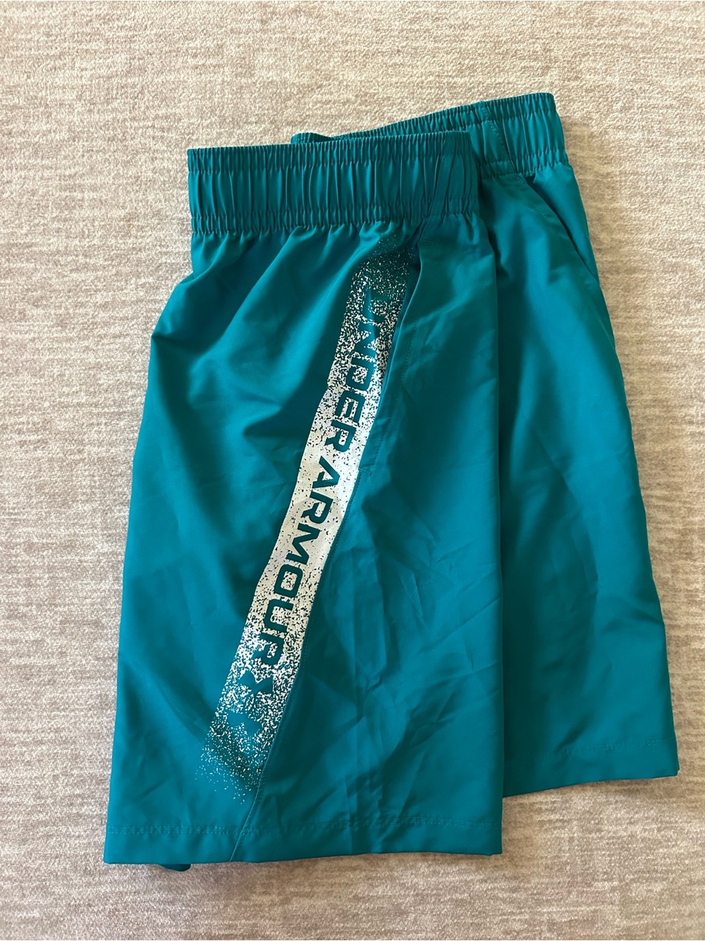 Under Armour Men's Teal Athletic Training Shorts